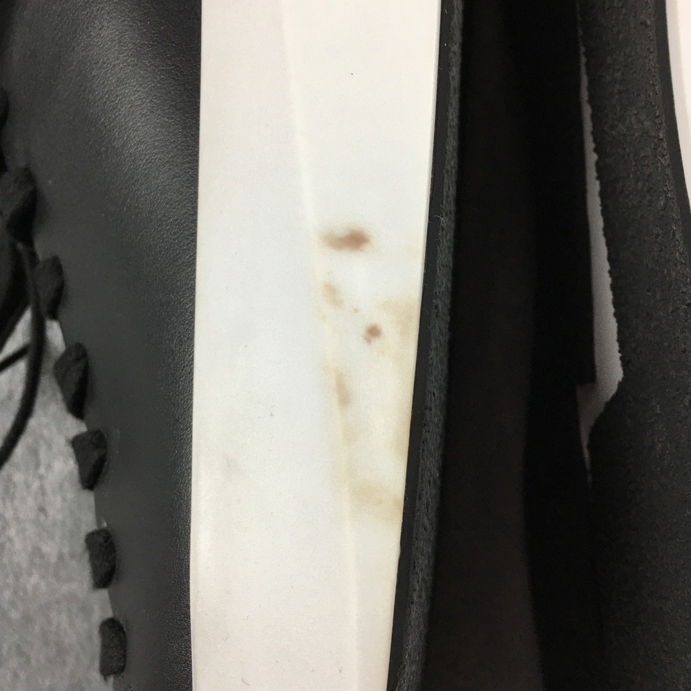 Wolf & Shepherd Cruise' Lo Black & White Sneakers Mens 7W Women 9W EU 40 Preppy - Picture 6 of 16